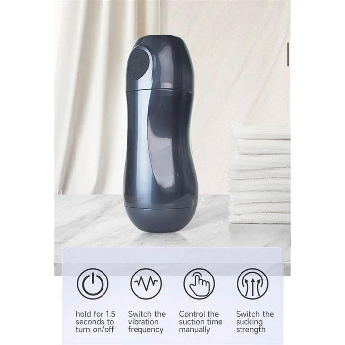 Tronik Masturbador Con Succión Y Vibración Usb