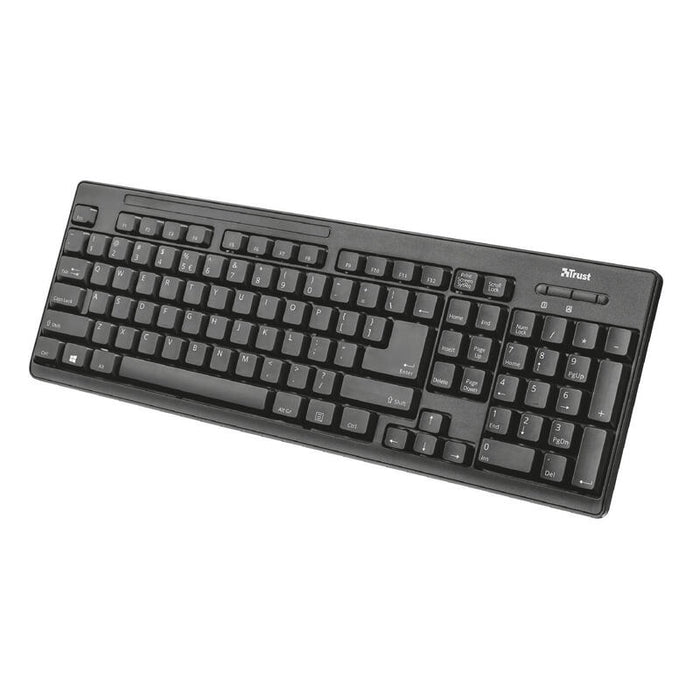Trust Ziva Teclado Y Raton Inalambrico Negro
