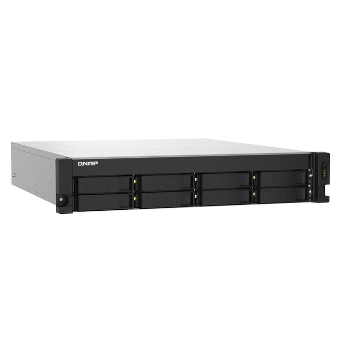 Ts-832pxu-Rp-4g 2u 8bay 1.7ghz Ext  Qc 2x10gbe Sfp+ 2x2.5 Gbe Rps