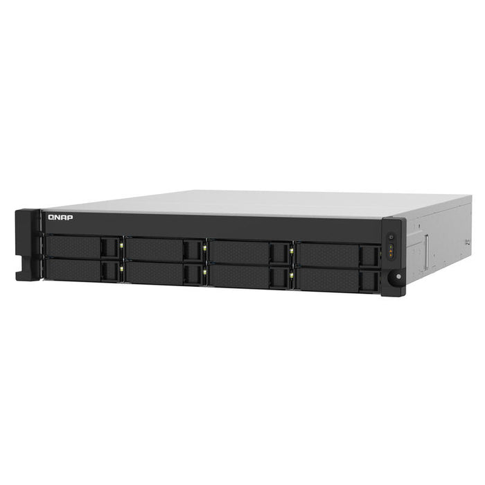 Ts-832pxu-Rp-4g 2u 8bay 1.7ghz Ext  Qc 2x10gbe Sfp+ 2x2.5 Gbe Rps