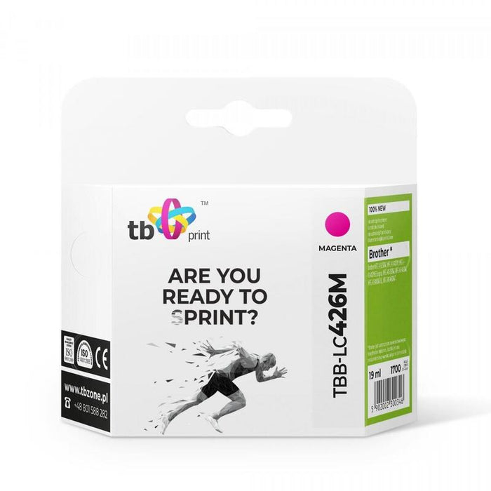 Tusz Do Brother Mfc-J4540dw Tbb-Lc426m 100 Nowy Magenta
