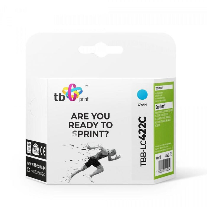 Tusz Do Brother Mfc-J5340dw Tbb-Lc422c 100 Nowy Cyan