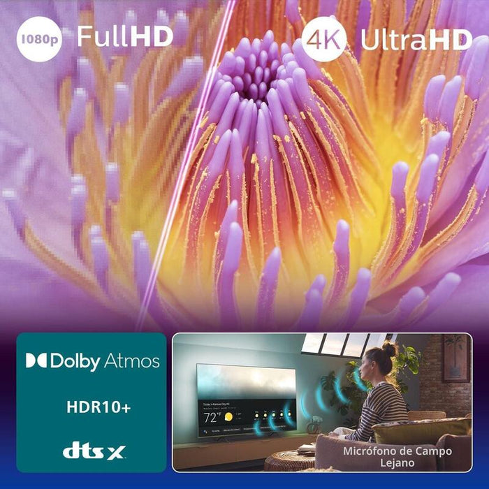 Tv 55" Philips Ambilight 55pus8200 4k Led Smart Tv Ultra Hd Dolby Atmos