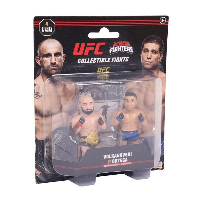Ufc Octagon Fighters S1 Collectible Fights - Volkanovski Vs. Ortega