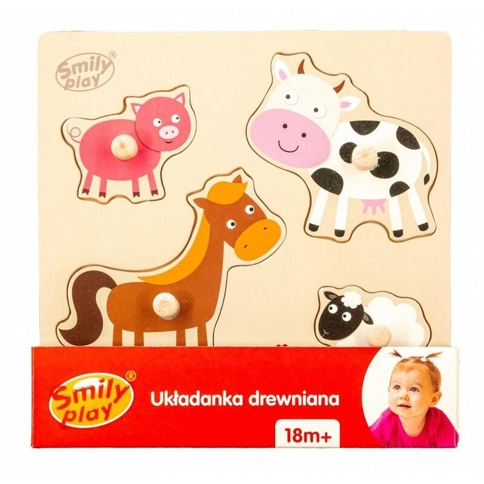 Ukladanka Drewniana