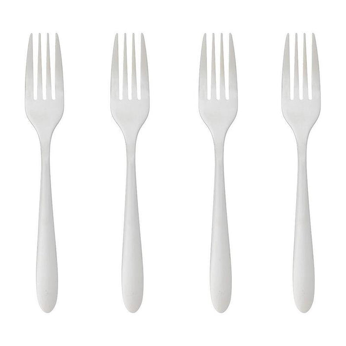 Ult. Unidades Juego De 4 Tenedores Acero Inox 20cm