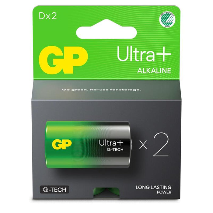 Ultra Plus Alkaline Battery  Lr20 / D 2-Pack
