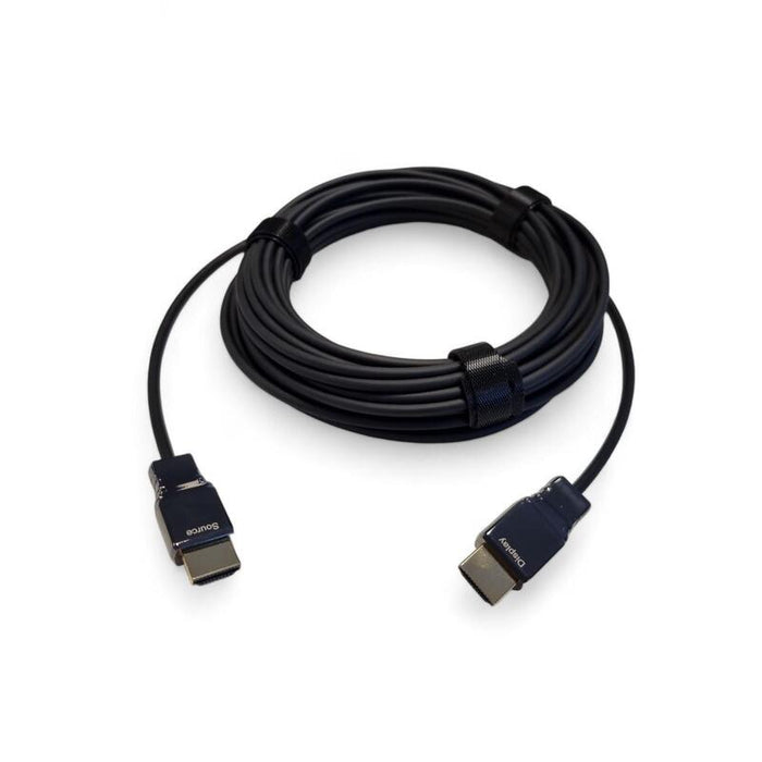Ultraslim Armeret Fiber Hdmi  Kabel 15,0m, Hdmi 2.0,