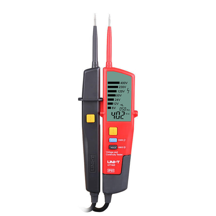 Uni-T Ut18d Voltage Tester, Cat Iii Cat Iv
