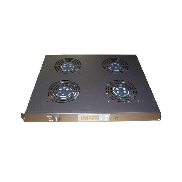Unidad De Ventilacion  Frontal  Rack 19". 4 Ventiladores +