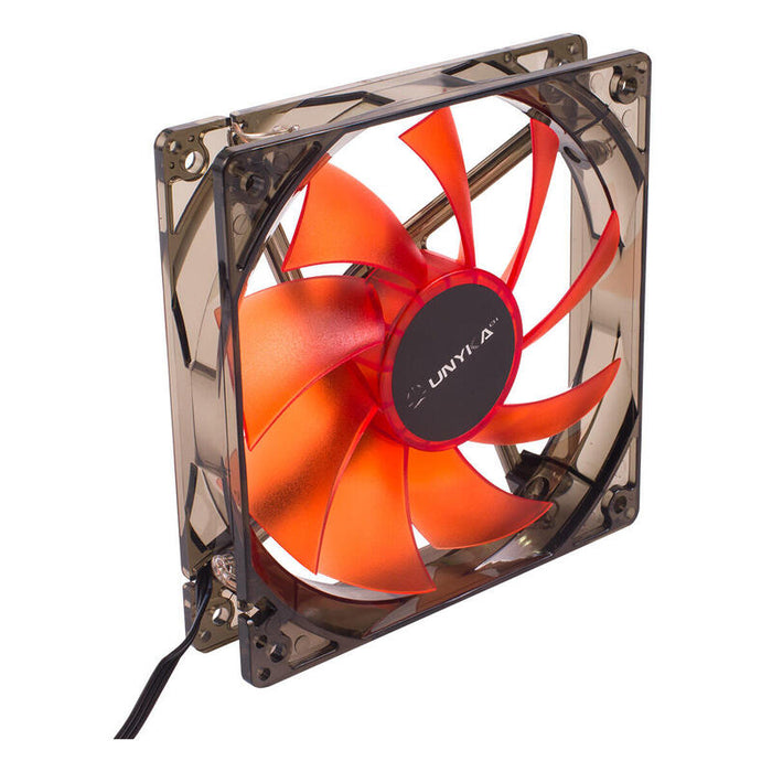 Unyka Ventilador Adicional 12x12 Led Rojo 51792
