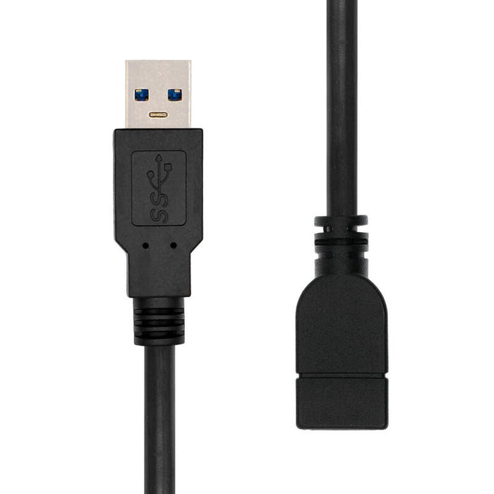 Usb 3.2 Gen1 Extension Cable  Black 1m