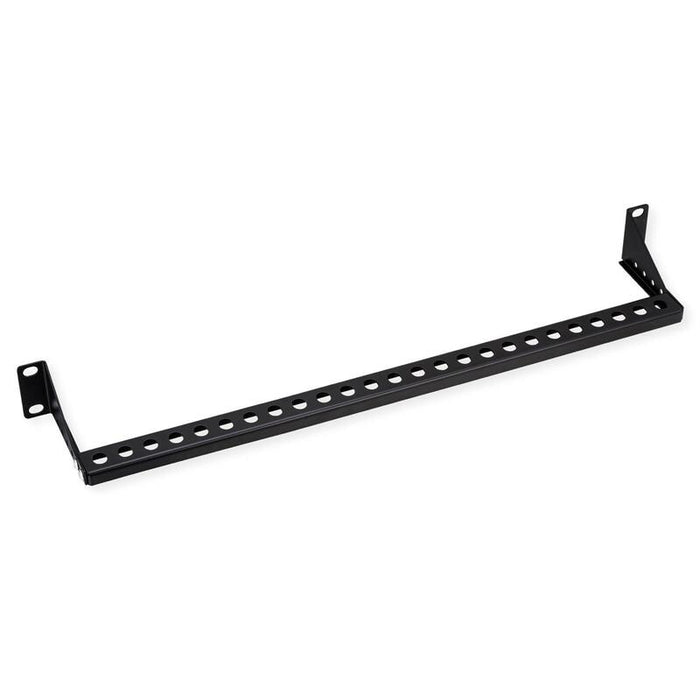 Value 19" Rack Montierbare Kabelfhrungsschiene (Horizontal), Einstellbare Profundidad, 1he, Negro