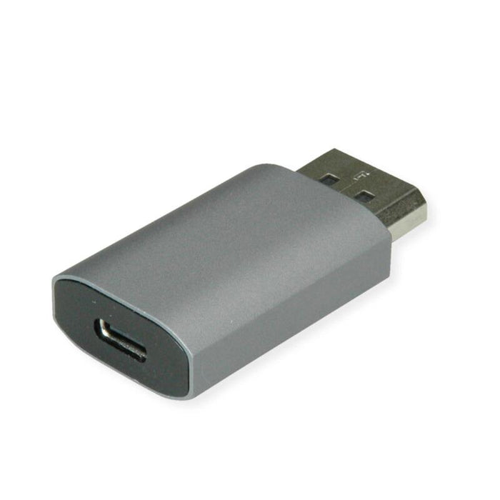 Value Usb Tipo C - Displayport, Bidirektionaler Adapter, H M, 8k60hz
