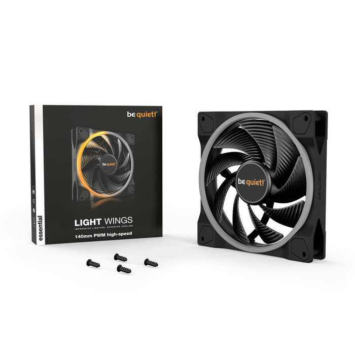 Ventilador Be Quiet! 140*140*25  Light Wings Pwm High-Speed