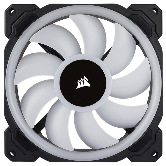 Ventilador Caja Corsair Ll120 Rgb 140mm Dual Light Loop Rgb Led Pwm Fan 3 Fan Pack Con Lighting Node Corsair Ll140 Rgb, Carcasa Del Ordenador, Ventilador, 14 Cm, 600 Rpm, 1300 Rpm, 25 Db