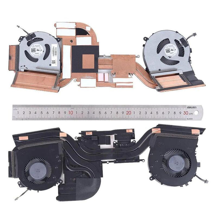 Ventilador Con Disipador Para Portátil Hp 15 Dh Tpn C143 Versión 1