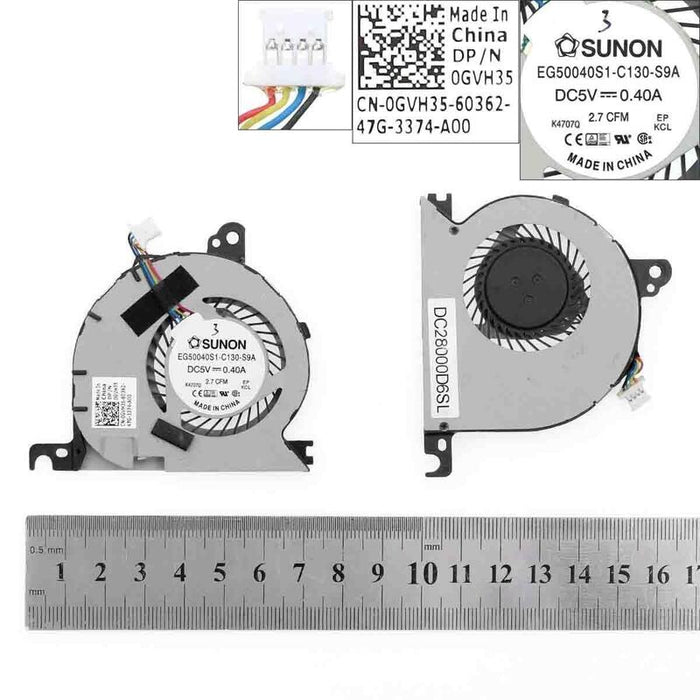 Ventilador Cpu Para Portátil Dell Latitude E7240 Eg50040s1 C130 S9a