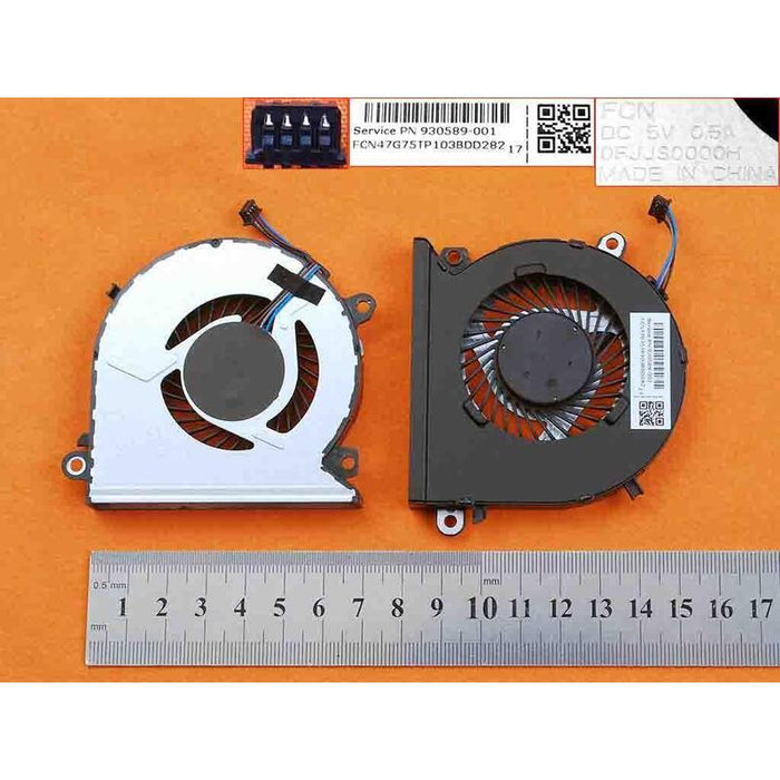 Ventilador Cpu Para Portátil Hp Pavilion 15-Cb 15-Cb076tx 15-Cb000 15-Cb011tx 15-Cb010tx