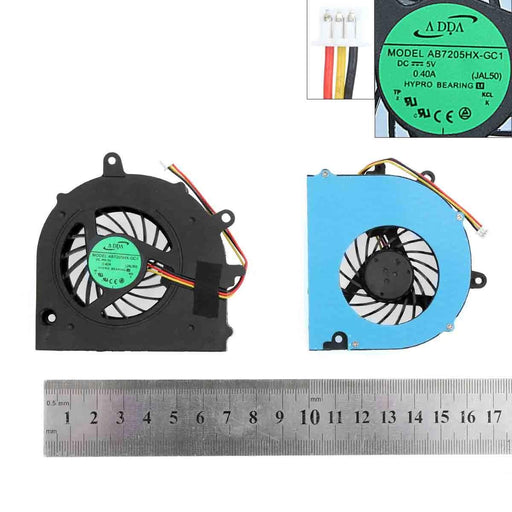 Ventilador Cpu Para Portátil Toshiba Satellite A500 A505 Ab7005Hx-Sb3 Udqflzp01C1N K000075290