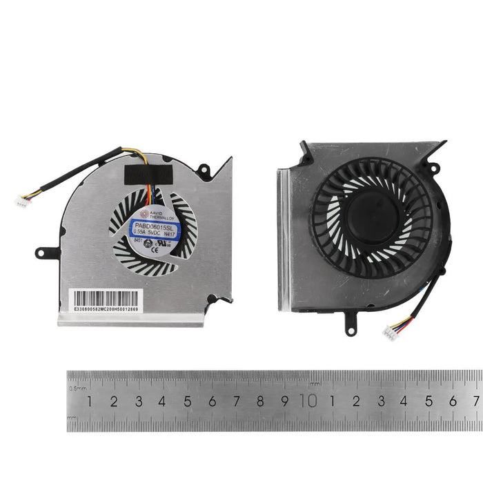 Ventilador Cpu Para Portátil Msi Ge63Vr Ms-16P1 Ge73Vr Ms-17C1