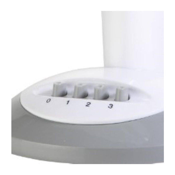 Ventilador De Pie Emerio, 40cm, 3 Velocidades, 3 Aspas, 125cm Wh
