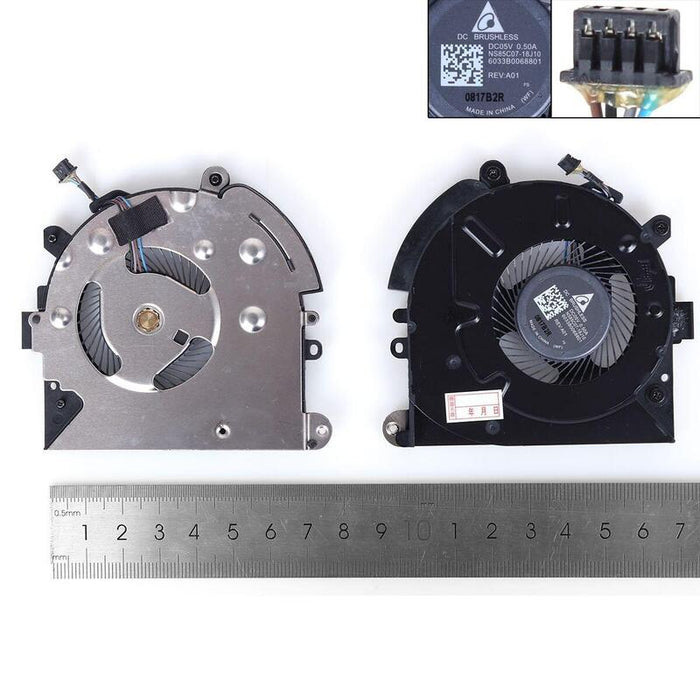 Ventilador De Refrigeración Para Computadora Portátil, Ventilador De Cpu Para Hp Elitebook 730 735 835 G5 G6 830 G5 Laptoporg