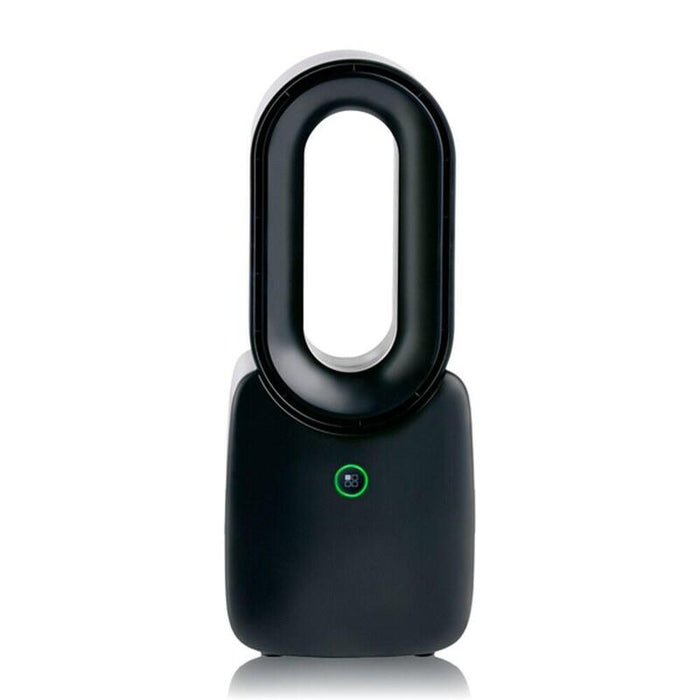 Ventilador De Sobremesa Recargable Con Usb Sin Aspas, 3 Velocidades, Negro, 12,4 X 9 X 30 Cm