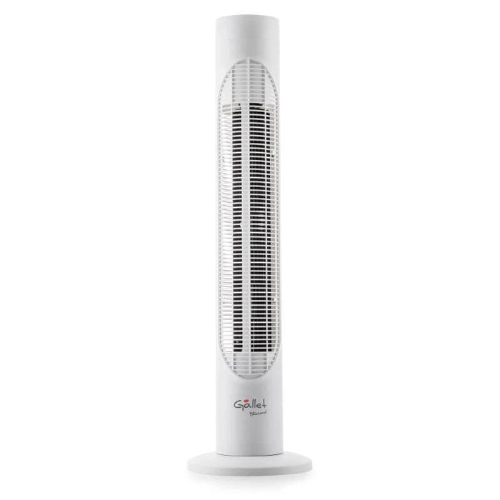 Ventilador De Torre Blizzard Gallet Galven82t, Sin Aspas, Función De Oscilación, Control Remoto, Blanco