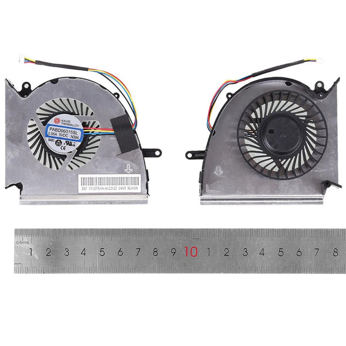 Ventilador Gpu Para Portátil Msi Ge75 Gp75 Gl75 We75 Vr Ms-17E2 Ms-17E4 Ms-17E5 Ms-17E7