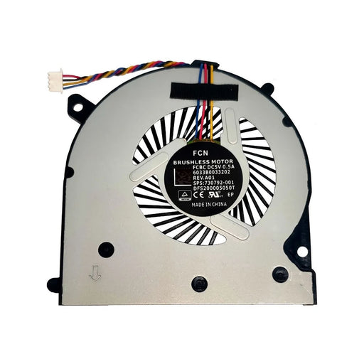 Ventilador Cpu Para Portátil Hp Elitebook 840 G1 850 G1 740 G1 Zbook 14 730792-001 Dfs200005050T