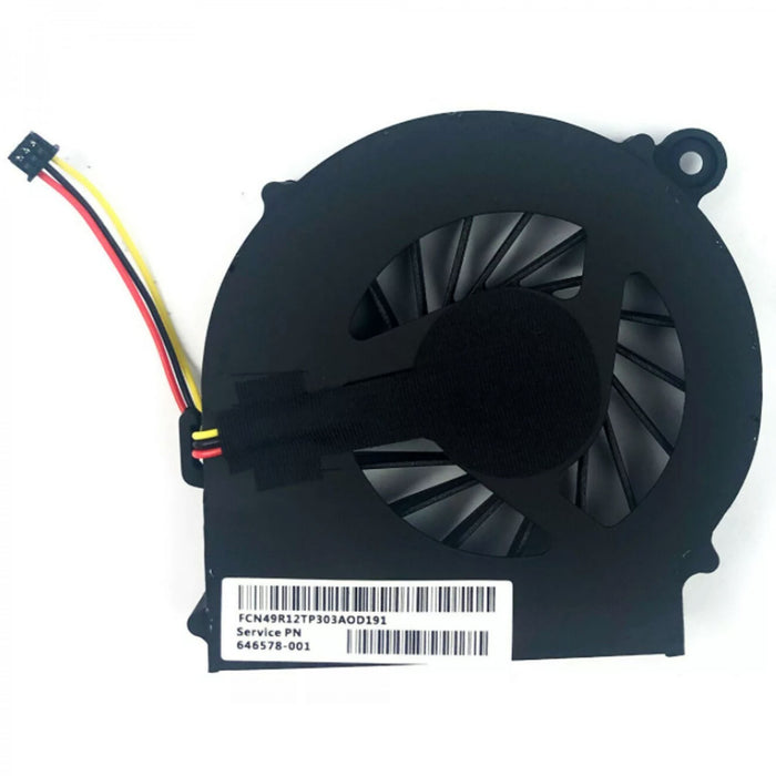 Ventilador Cpu Para Portátil Hp Pavilion G7-1105S G7-1259Es G7-1304Ss G7-1305Ss 3 Pines