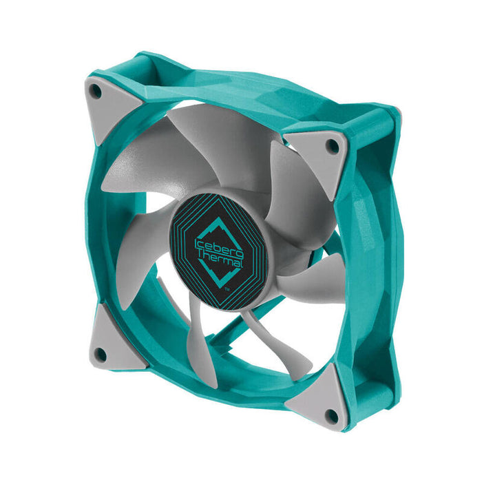 Ventilador Iceberg Thermal Icegale - 80 Mm Verde Azulado