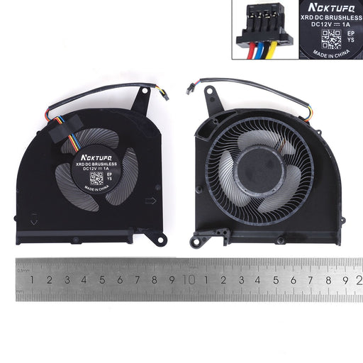 Ventilador Para Portátil Aorus 15G 15P 17P Rx7G Rx5G Rp77 Rp75 1Cm