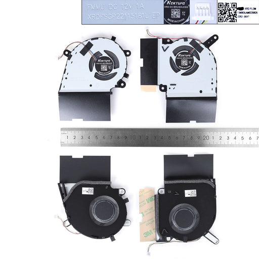 Ventiladores Cpu + Gpu Para Portátil Asus Rog Strix G731 G531Gw G512Lv G712 G542L 12V