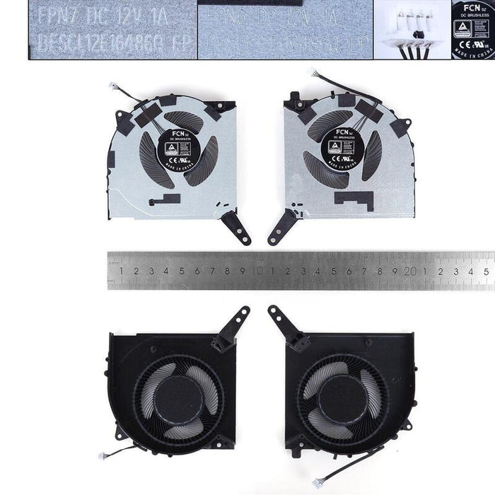 Ventilador Para Computadora Portátil Lenovo Legion Y7000p R7000p R7000 2022 Arh7 Iah7 12vl+R,Copia Alta