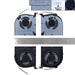 Ventiladores Cpu + Gpu Para Portátil Lenovo Loq 15Irh8 Geekpro G5000 Irh8 5V