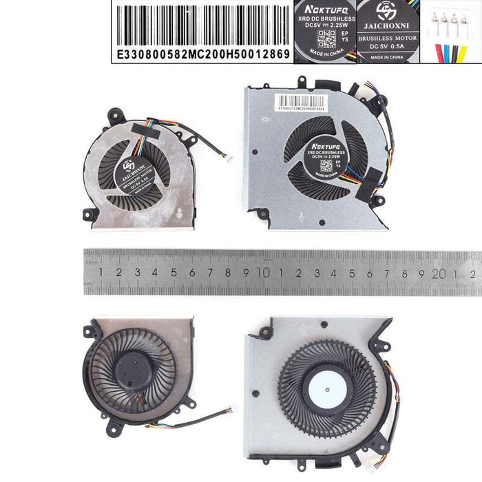 Ventilador Para Computadora Portátil Msi Gf66 Gl66 Ms 1581 N459 N460l+R, Copia Alta