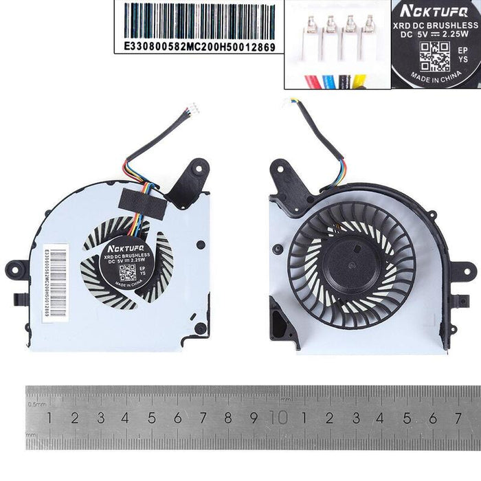 Ventilador Para Computadora Portátil Msi Gf75 Ms 17f1 17f2 17f4 17f5 N415 N416 Cpu, Copia Alta