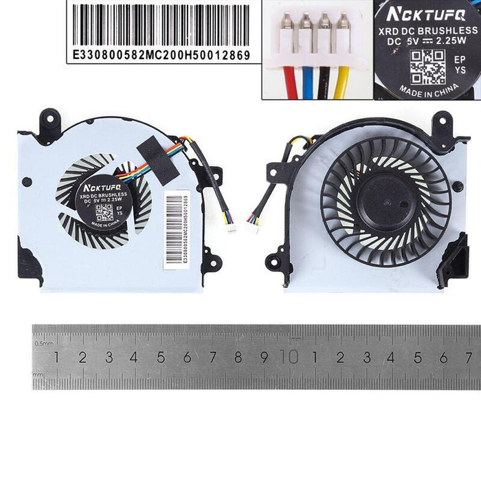 Ventilador Para Computadora Portátil Msi Gf75 Ms 17f1 17f2 17f4 17f5 N415 N416 Gpu, Copia Alta