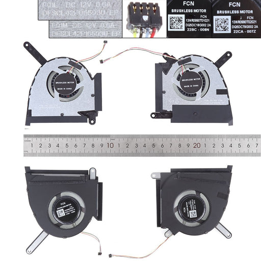 Ventiladores Para Portátil Asus Fx517 Fx517Z Fx517Zr Zc Air 2022 12V