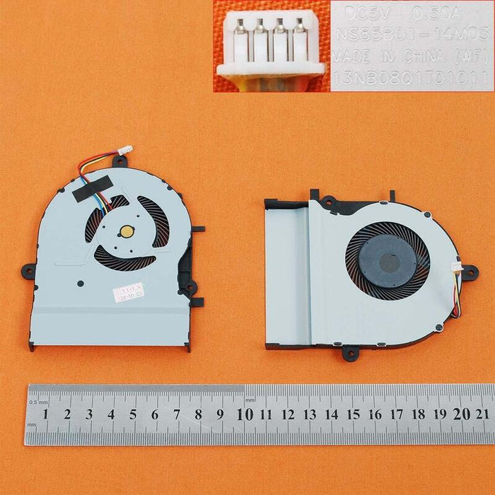 Ventilador Para Portátil Asus K501lx K501ux A501l V505l Ns85b01 14m03