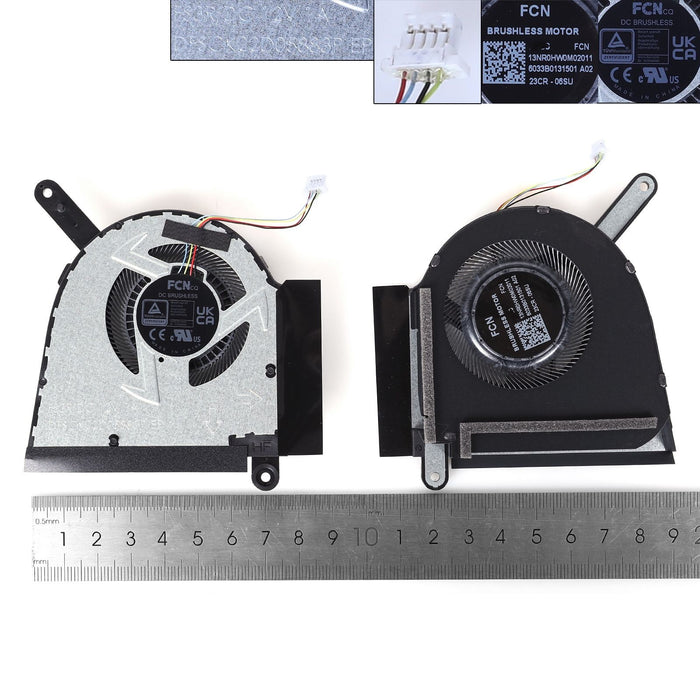 Ventilador Gpu Para Portátil Asus Pro 5 Fx607 Fa607