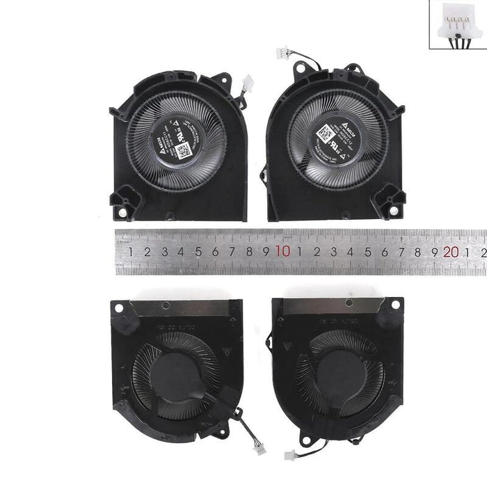Ventilador Para Portátil Dell G15 5530 G16 7630  Eg75071s1 C280 S9a Eg75071s1 C290 S9a