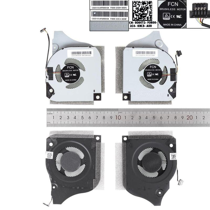 Ventilador Para Portátil Dell G7 7790 G5 5590 7590 P82f 12v L+R Org