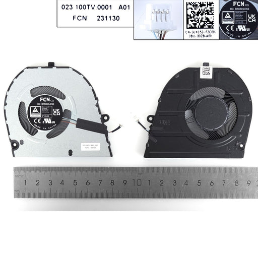 Ventilador Para Portátil Dell Inspiron 14 5430 0Jxc52