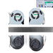 Ventilador Cpu+Gpu Para Portátil Dell Precision 7510 7520 M7520