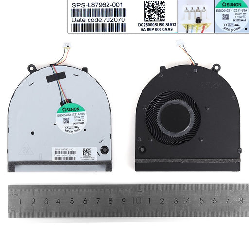 Ventilador Gpu Para Portátil Hp Envy 17M-Cg Tpn-C146 L87962-001