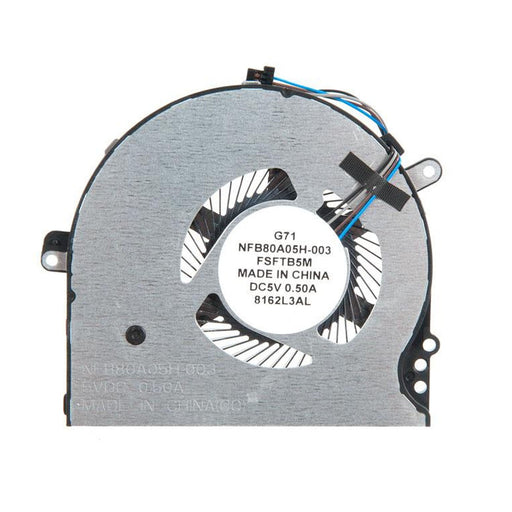 Ventilador Cpu Para Portátil Hp Pavilion 15-Cc 15-Cc708Tx 15-Cc715Tx 15-Cc710Tx Tpn-Q191 927918-001 Nfb80A05H-003