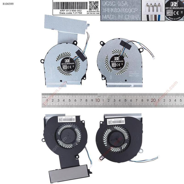 Ventilador Para Portátil Hp Tpn Q211 15 Dcl+R.Copia Alta